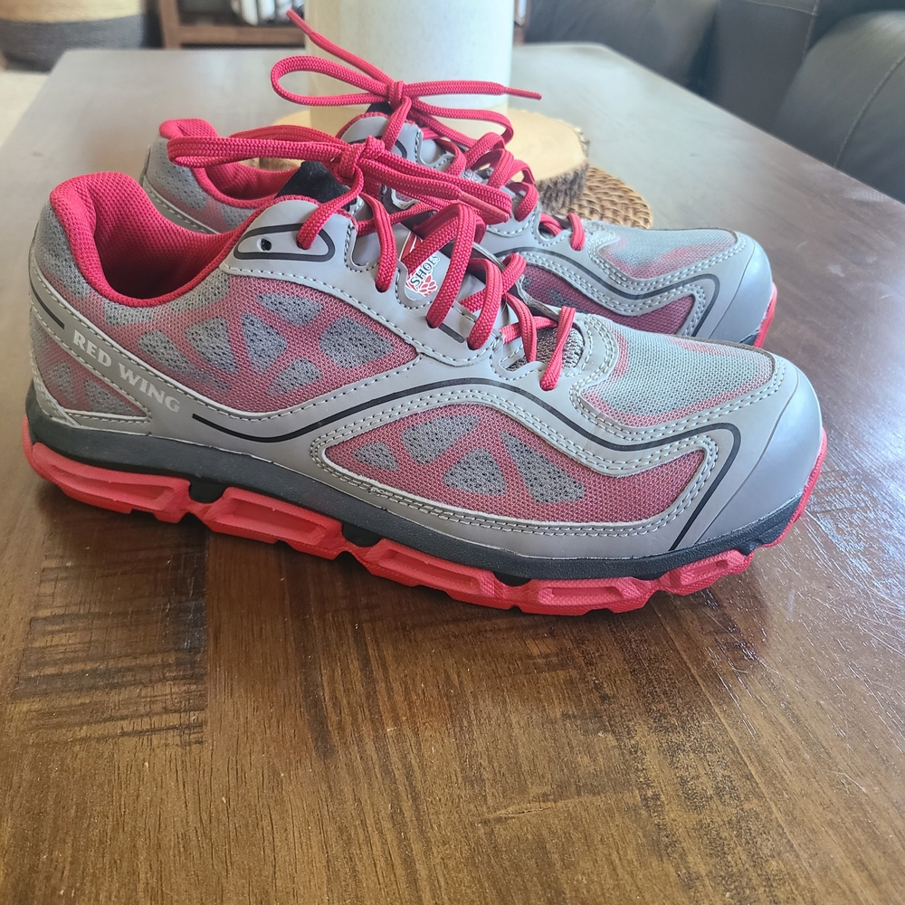 Red Wing Steel Toe Shoes- Mens 8.5